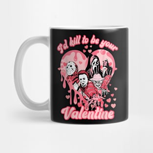 I'd K*ll To Be Your Valentine, Valentine Horror Mug